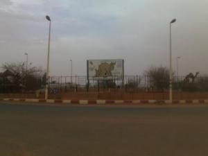 Rond-point à l'Entrée de la ville de In Amenas