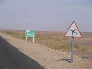 En Direction de l'Aéroport d'Illizi