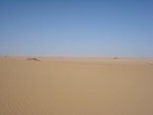 Erg Admer traversant la wilaya de Illizi