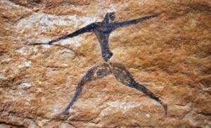 Peintures Néolithiques à Jabbaren Le Chasseur (IIlizi)