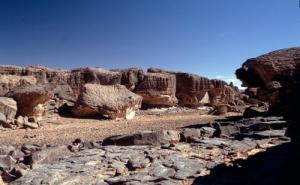 Abris sous Roches à Jabbaren (Wilaya de Illizi)