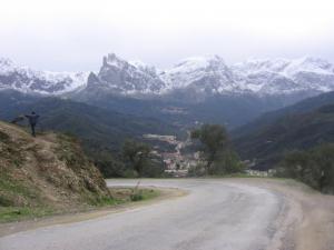 جبال  الجرجرة  تحت الثلوج 1