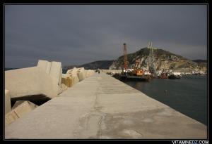 منظر من ميناء الصيد بساحل  الغزوات