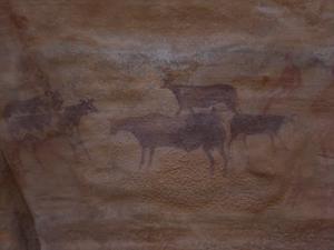 Peinture Rupestre dans la région de Séfar