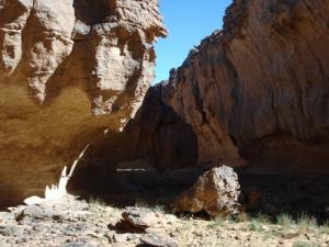 Paysage de Sefar dans la Tassili