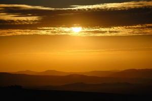 Coucher du Soleil sur Erg Admer (Illizi)