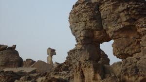 Architecture naturelle au parc national du Tassili