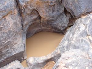 Une Gorges d'eau au sein des Montagnes du Tassili