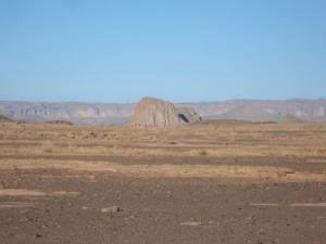 La région de Tinber vue de Tisras