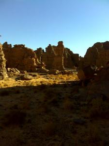 Les Montagnes du Tassili à Illizi