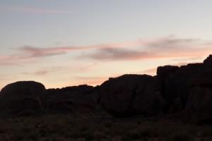 Coucher de Soleil sur Illizi