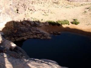 Site naturel dans la périphérie d'illizi