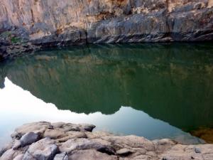 Une Retenue d'eau à illizi