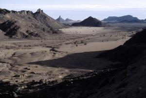 Les Montagnes Lunaires du Tassili N'Aijer