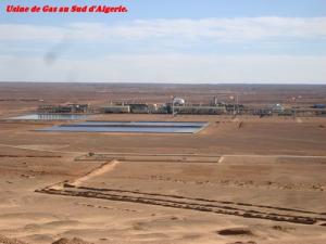 Usine de Gaz au Sud Algerien (illizi)