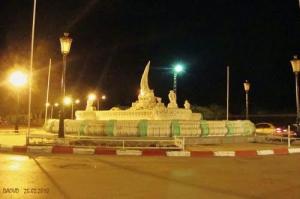 Un Rond Point du Centre ville