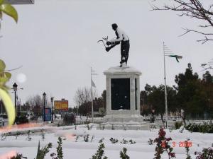 Monument de l'Agriculture au centre ville de Bordj Bou Arreridj