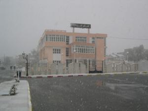 La neige à Bordj Ghedir