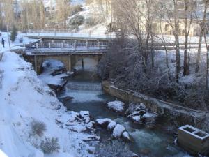 Pont de Ghailassa sous la neige