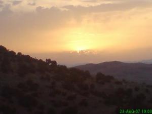 Couché du Soleil sur Bordj Bou Arreridj