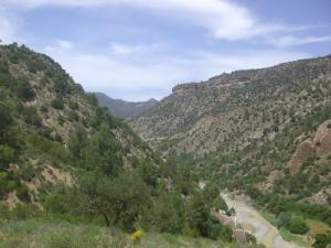 Paysage des Montagnes de Tafreg