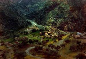 Vue sur le village de Ighil Ourir