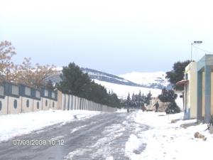 Ras el Oued sous la neige