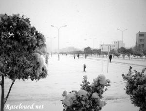 Ras el Oued sous la neige