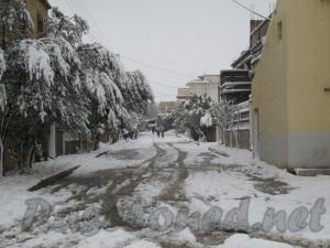 Ras el Oued sous la neige