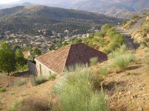 Vision panoramique sur le village d'Azrou