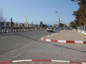Une Allée ua centre ville de Boumerdes