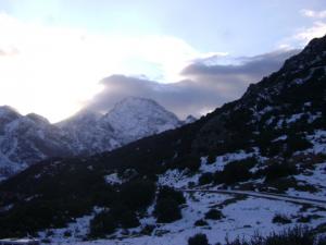 جبال  الجرجرة  تحت الثلوج 4