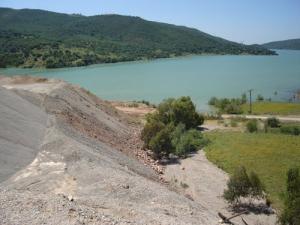 Vue sur le Barrage de Kaddara