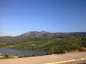 Barrage de Kaddara dans la commune de Larbatache