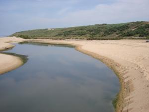 Jonction du Lac de Kadous avec la Mer
