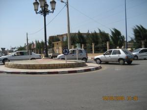 Un Rond Point au Centre ville de Boudouaou El Bahri