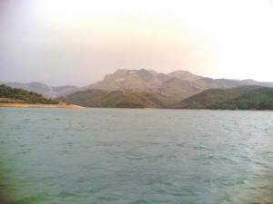 Bouzegza à partir du Barrage de Kaddara