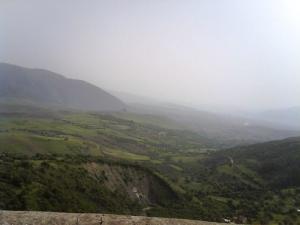 Vue sur les plaines de Sidi Naamane à partir de Makouda