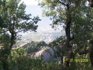Vue vers le centre du village de Tarihant