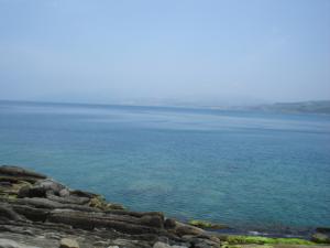 La Mer Méditerranée  vue depuis Dellys