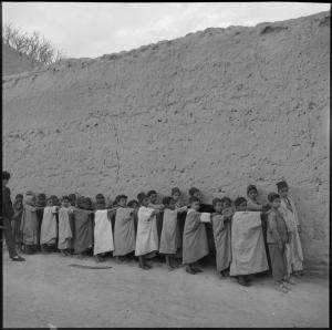 تلاميذ المدرسة الإبتدائية لمدينة  فركان  سنة 1957