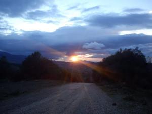 Coucher de Soleil sur la wilaya de Taref