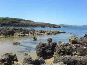 A coté de la plage de la vieille Calle