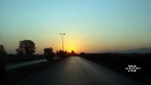 Coucher de Soleil à Besbes