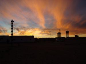 Coucher du Soleil au Camp Saharaouis