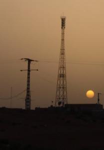 Coucher du Soleil sur Tindouf