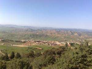 Vue générale de la   ville de Bordj Bou Naama