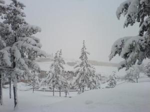 Neige sur  Bordj el Emir Abd El Kader