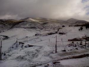 Les Montagnes enneigées de Tissemsilt