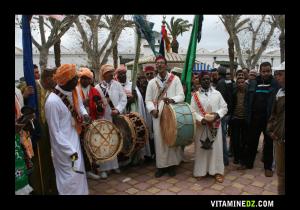 فعاليات  تلمسان عاصمة الثقافة الإسلامية 2011  مع فرقة  عيساوة  2